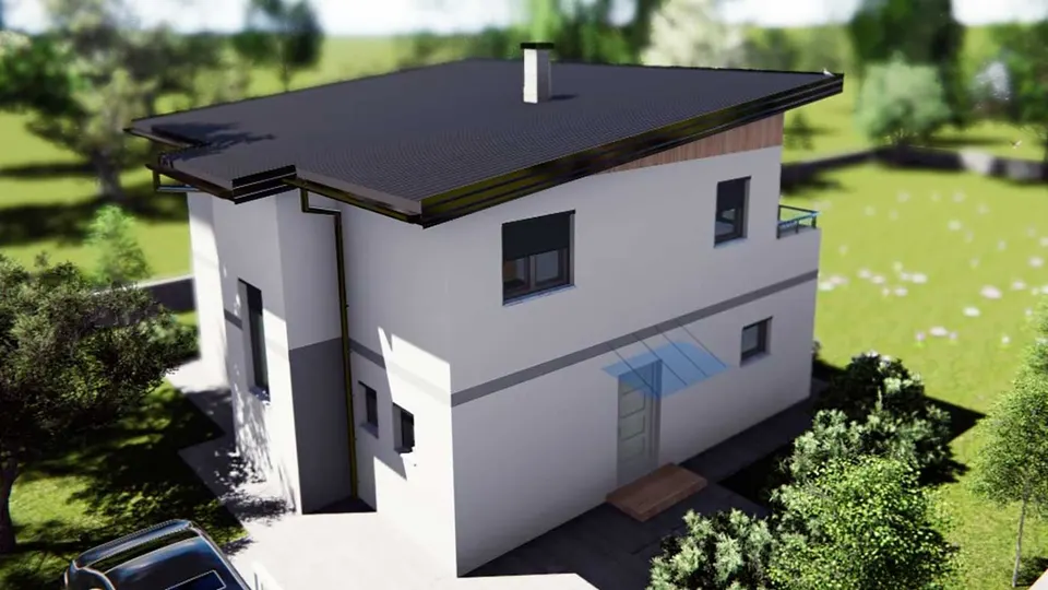Montažna hiša Hiša Lea, 120 m², G.M. Hiše