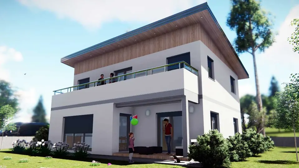 Montažna kuća Hiša Lea, 120 m², G.M. Hiše
