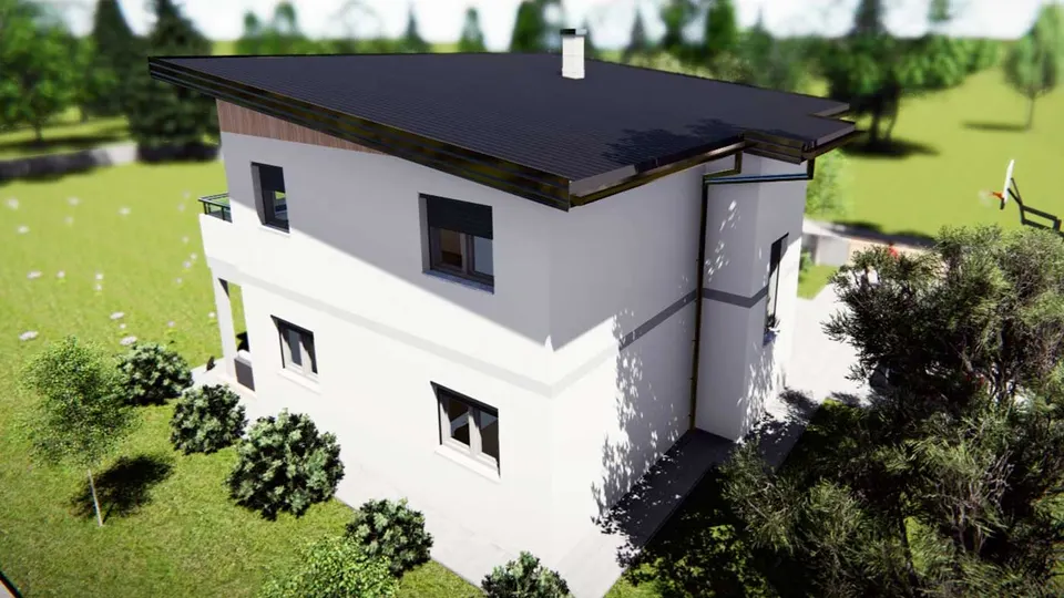 Montažna kuća Hiša Lea, 120 m², G.M. Hiše