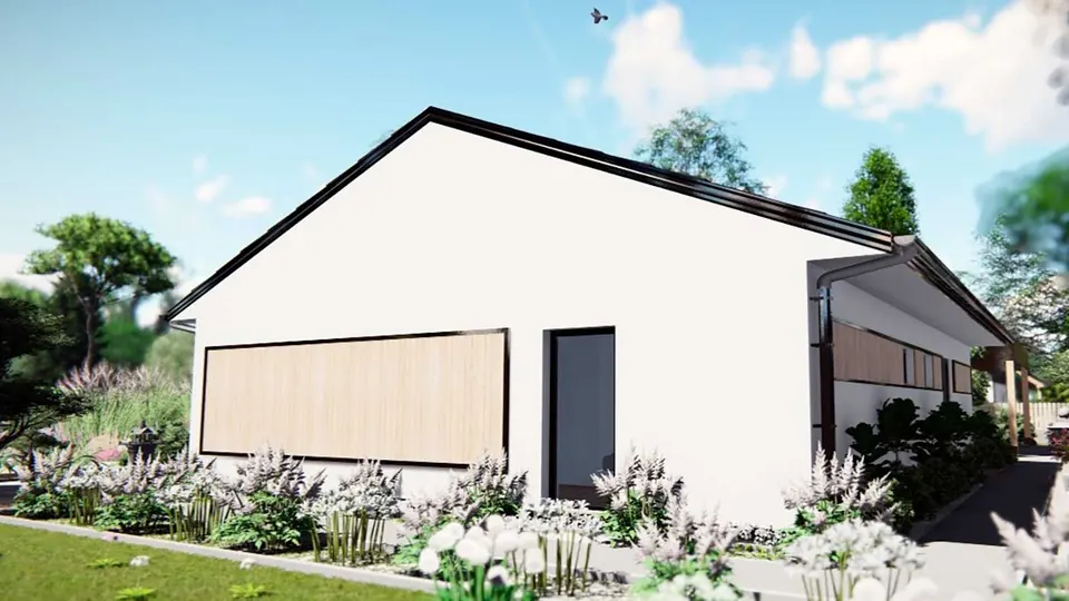 Montažna hiša Hiša Lena, 120 m², G.M. Hiše