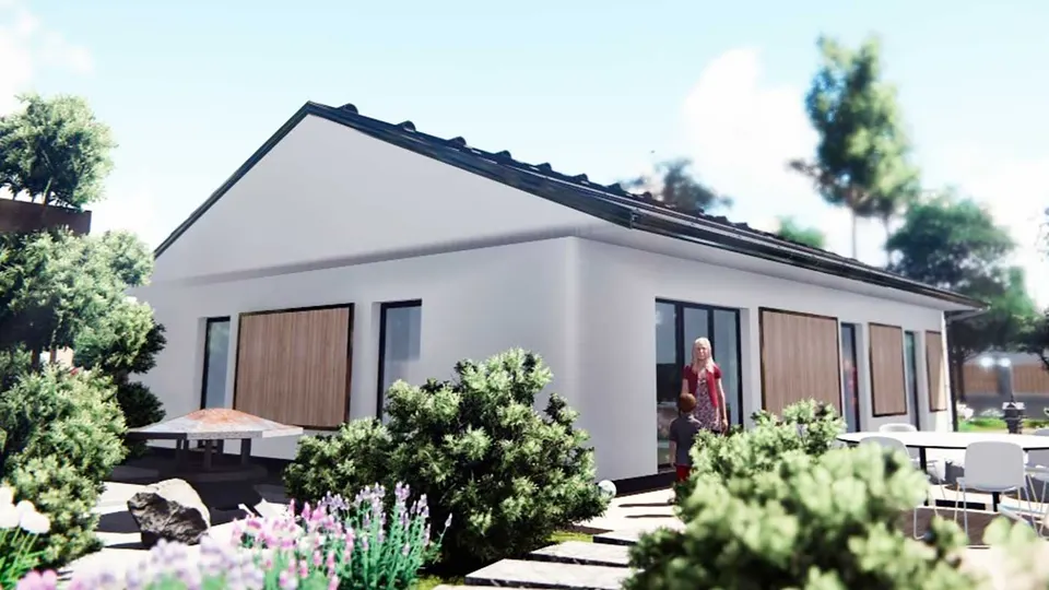 Montažna kuća Hiša Lena, 120 m², G.M. Hiše