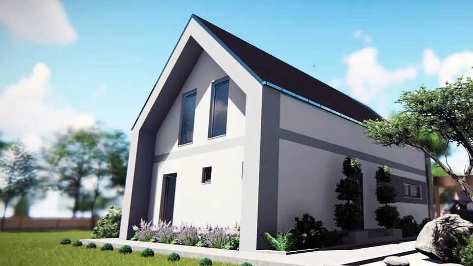 Montažna hiša Hiša Luna, 120 m², G.M. Hiše