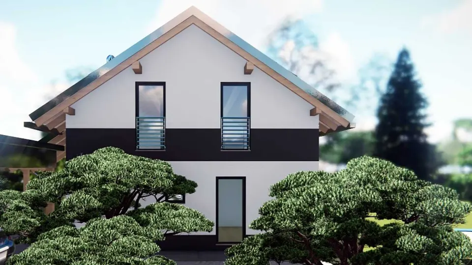 Montažna kuća Hiša Patricija, 120 m², G.M. Hiše