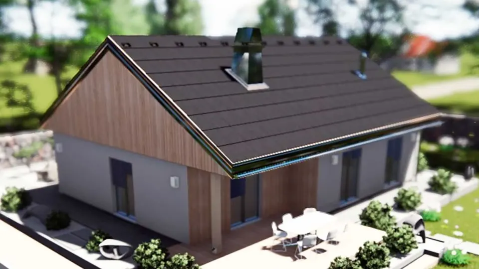 Montažna hiša Hiša Sara, 120 m², G.M. Hiše