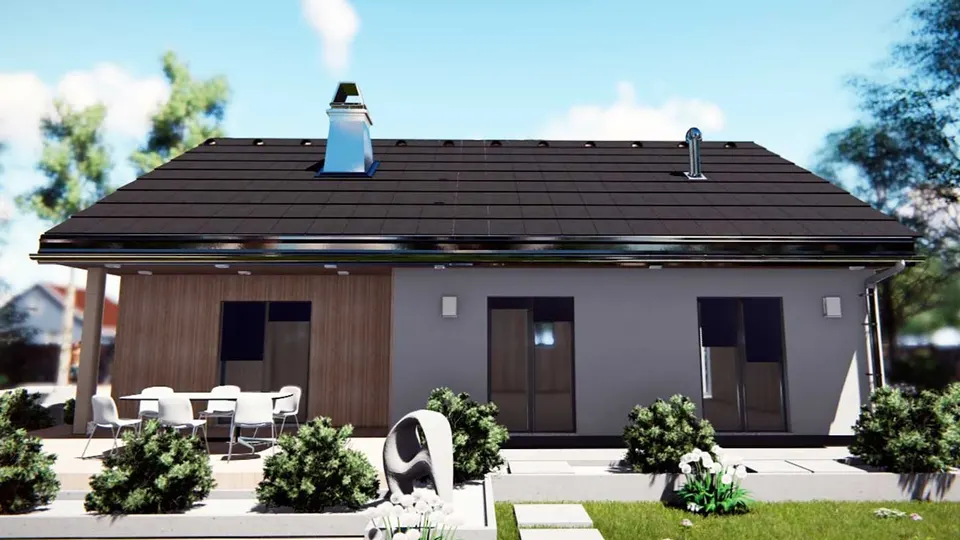 Montažna kuća Hiša Sara, 120 m², G.M. Hiše