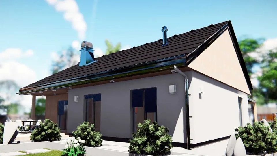 Montažna kuća Hiša Sara, 120 m², G.M. Hiše