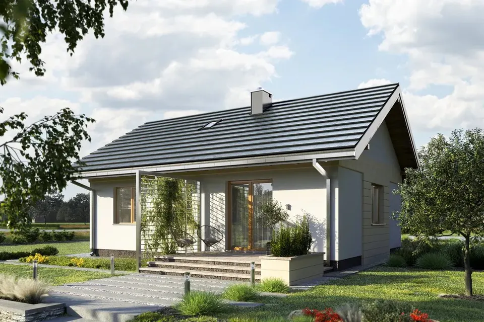 Montažna kuća Montažna kuća model 1, 80 m², Gradac Montažne kuće