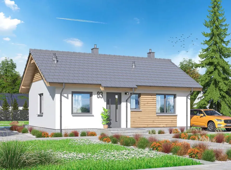 Montažna kuća Montažna kuća model 3, 100 m², Gradac Montažne kuće