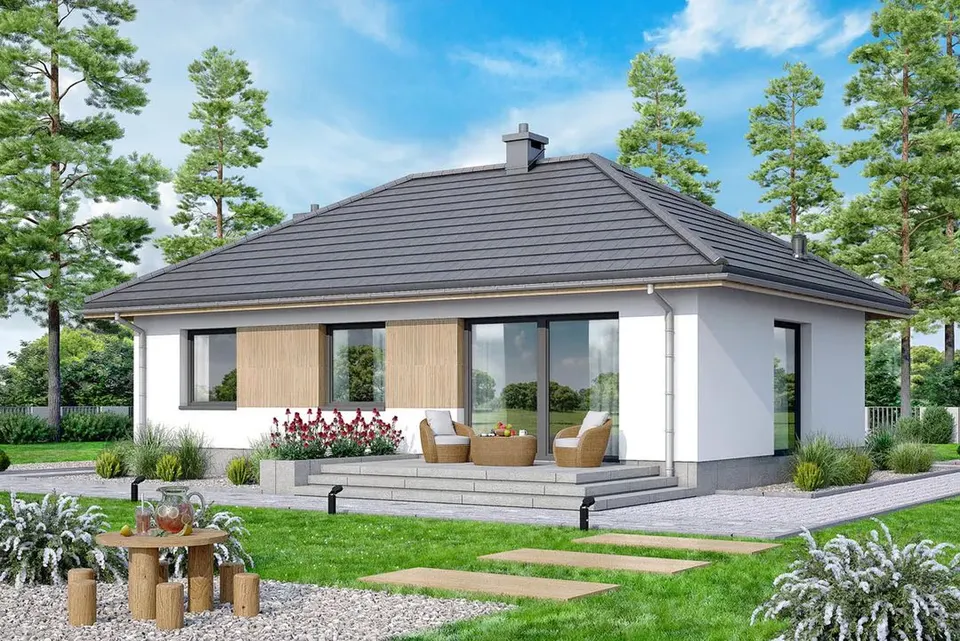 Montažna kuća Montažna kuća model 5, 120 m², Gradac Montažne kuće