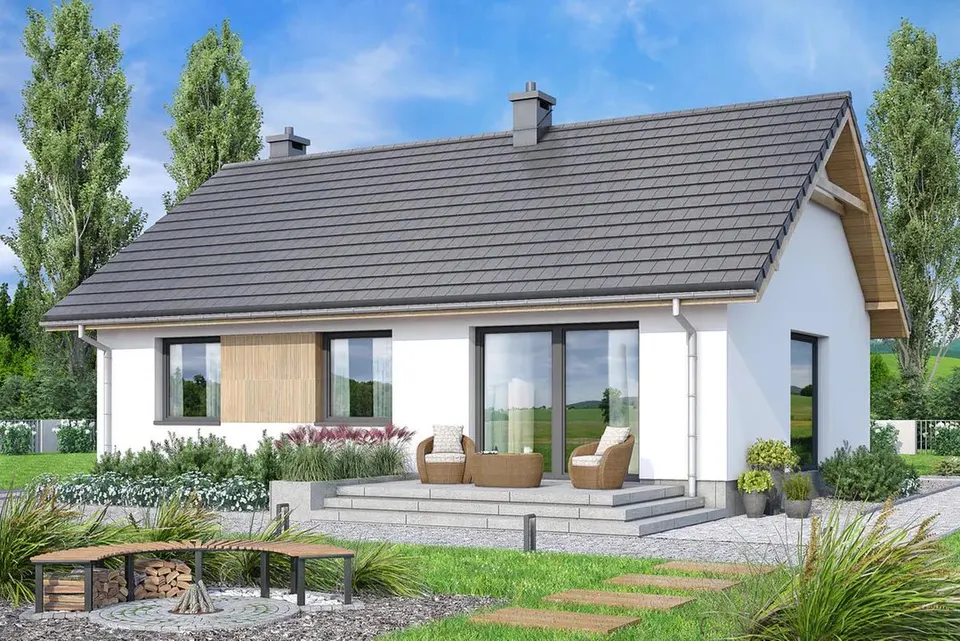 Montažna kuća Montažna kuća model 6, 130 m², Gradac Montažne kuće