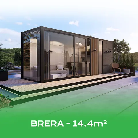 Montažna kuća Brera, 29 m², Green Cube