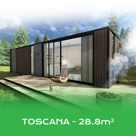 Montažna kuća Toscana, 29 m², Green Cube