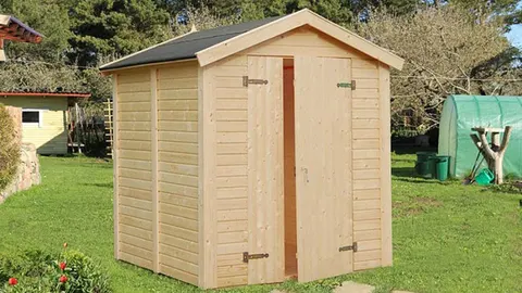 Montažna kuća Baštenske kućice, 15 m², green SMARTHAUS