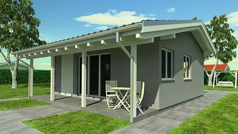 Montažna kuća Best buy kuće, 90 m², green SMARTHAUS