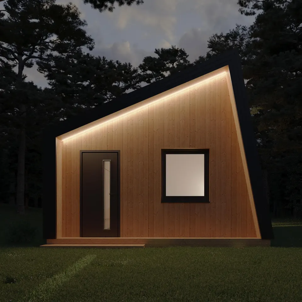 Montažna kuća G30, 58 m², Grossist
