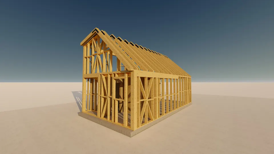 Montažna kuća G50, 79 m², Grossist