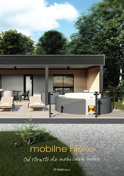 Montažna hiša Mobilna hiška Mini, 30 m², GT Mobil