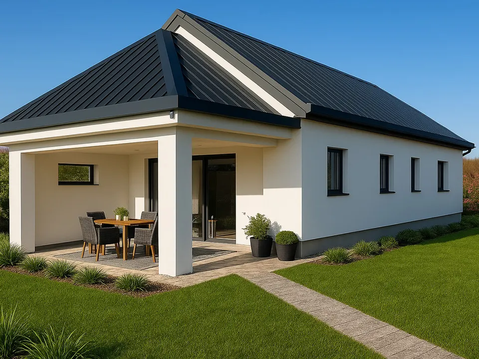 Montažna kuća Living H135, 104 m², Hosekra Living