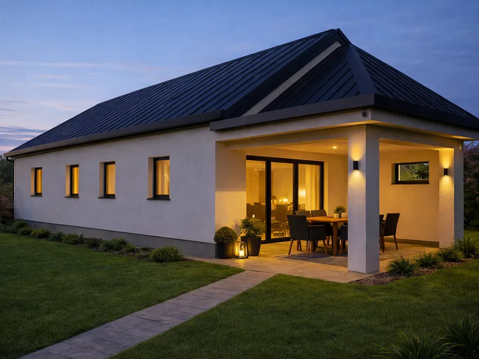 Montažna kuća Living H135, 104 m², Hosekra Living