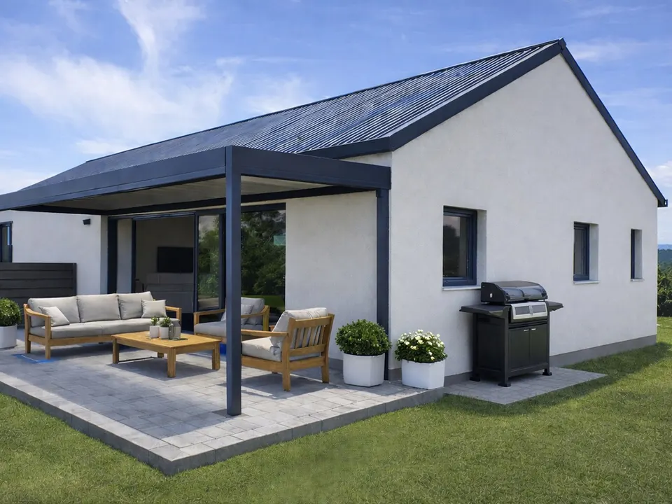 Montažna kuća Living H50, 47 m², Hosekra Living