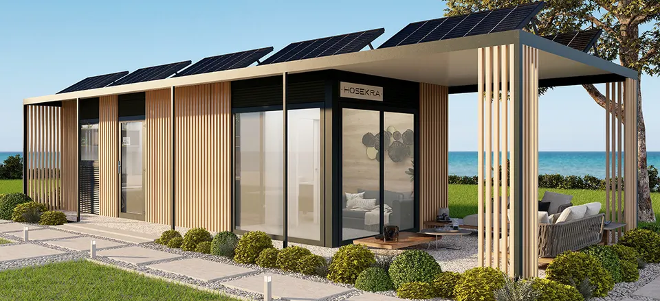 Montažna kuća Mobilne kućice, 40 m², Hosekra Living