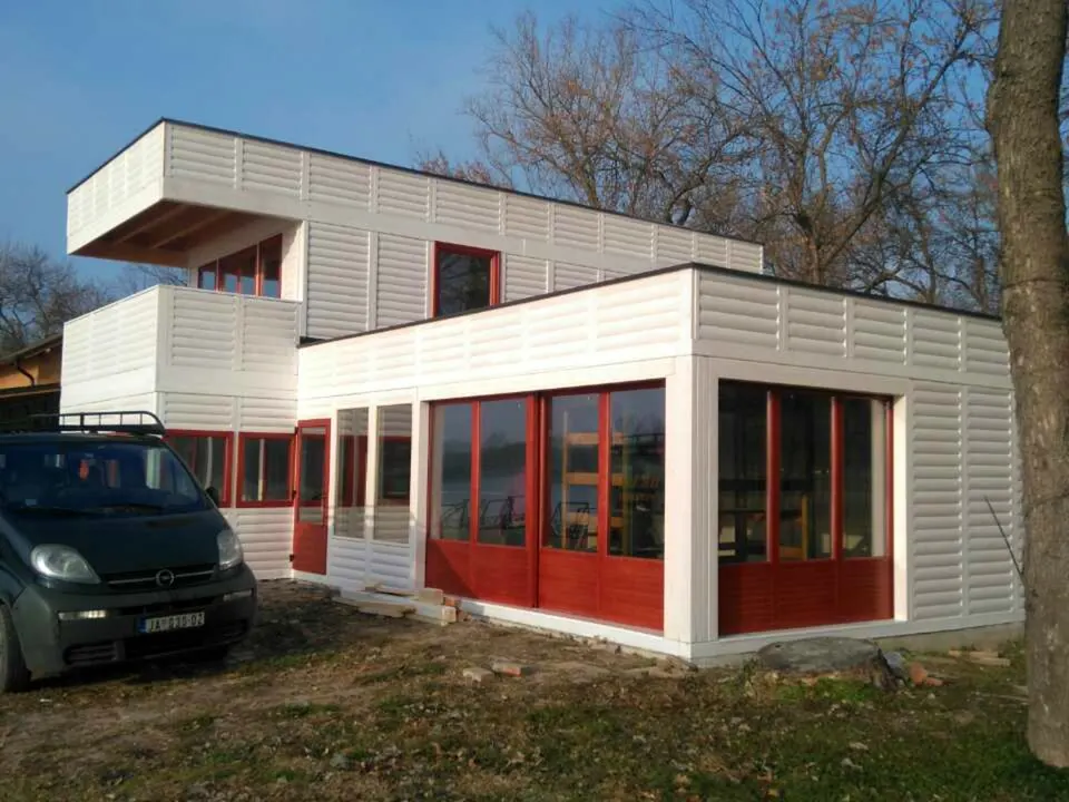 Montažna kuća Brvnara B07, 60 m², Hrast Petković