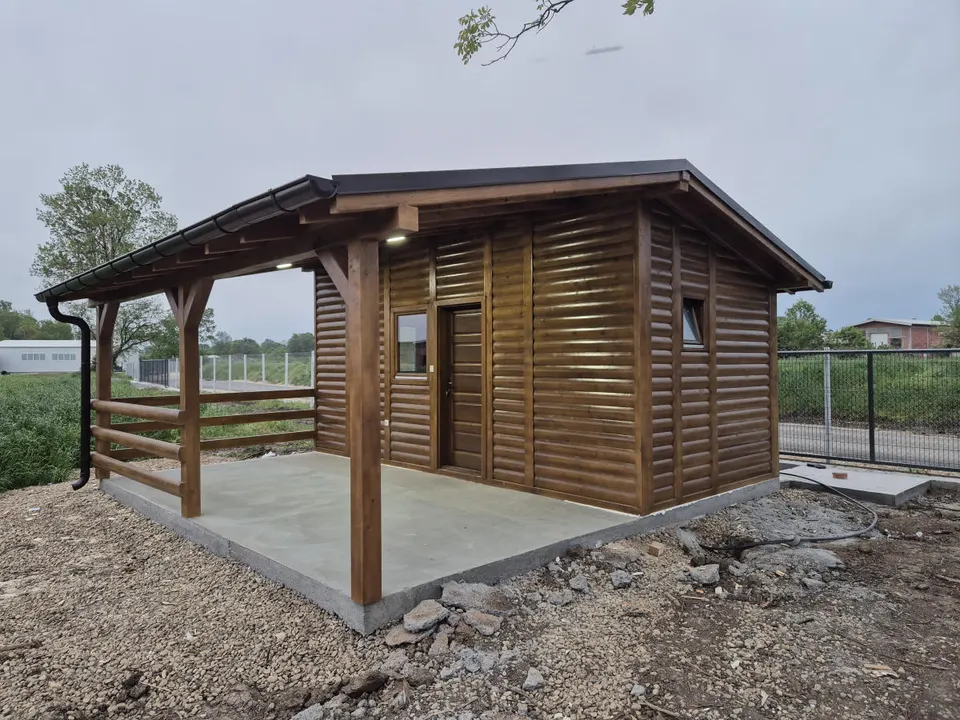 Montažna kuća Brvnare 20 40M2, 30 m², Hrast Petković