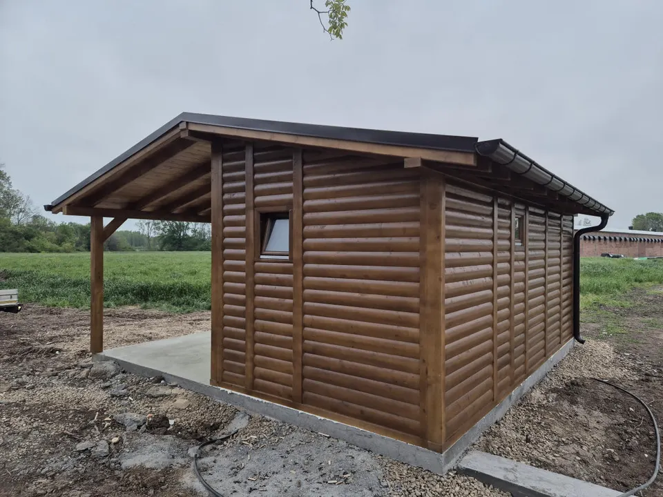 Montažna kuća Brvnare 20 40M2, 30 m², Hrast Petković