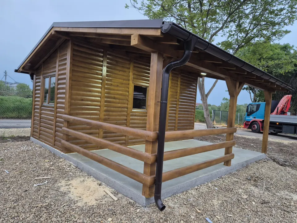 Montažna kuća Brvnare 20 40M2, 30 m², Hrast Petković