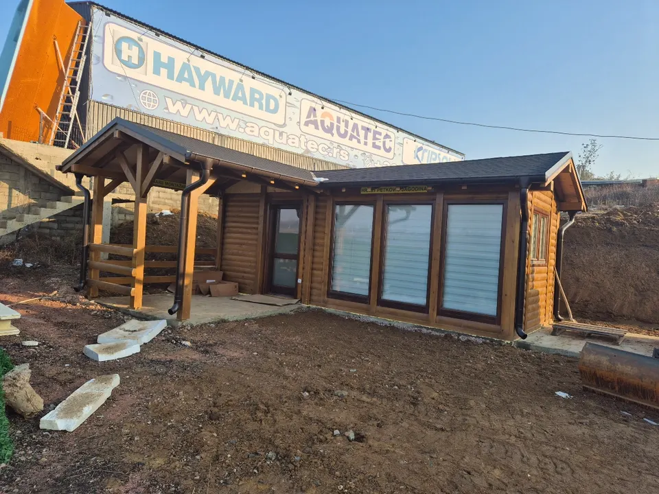 Montažna kuća Brvnare 20 40M2, 30 m², Hrast Petković