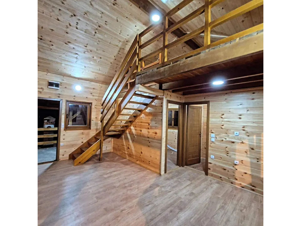 Montažna kuća Brvnare 40 60M2, 50 m², Hrast Petković