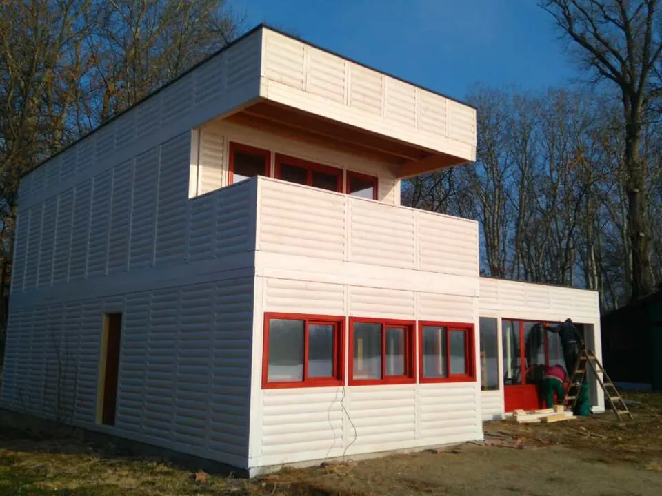 Montažna kuća Brvnare Preko 60M2, 80 m², Hrast Petković