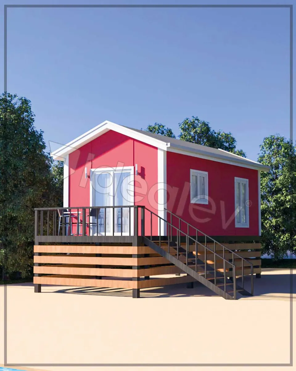 Montažna kuća Montažna kuća IMPT0330, 33 m², Idealmod