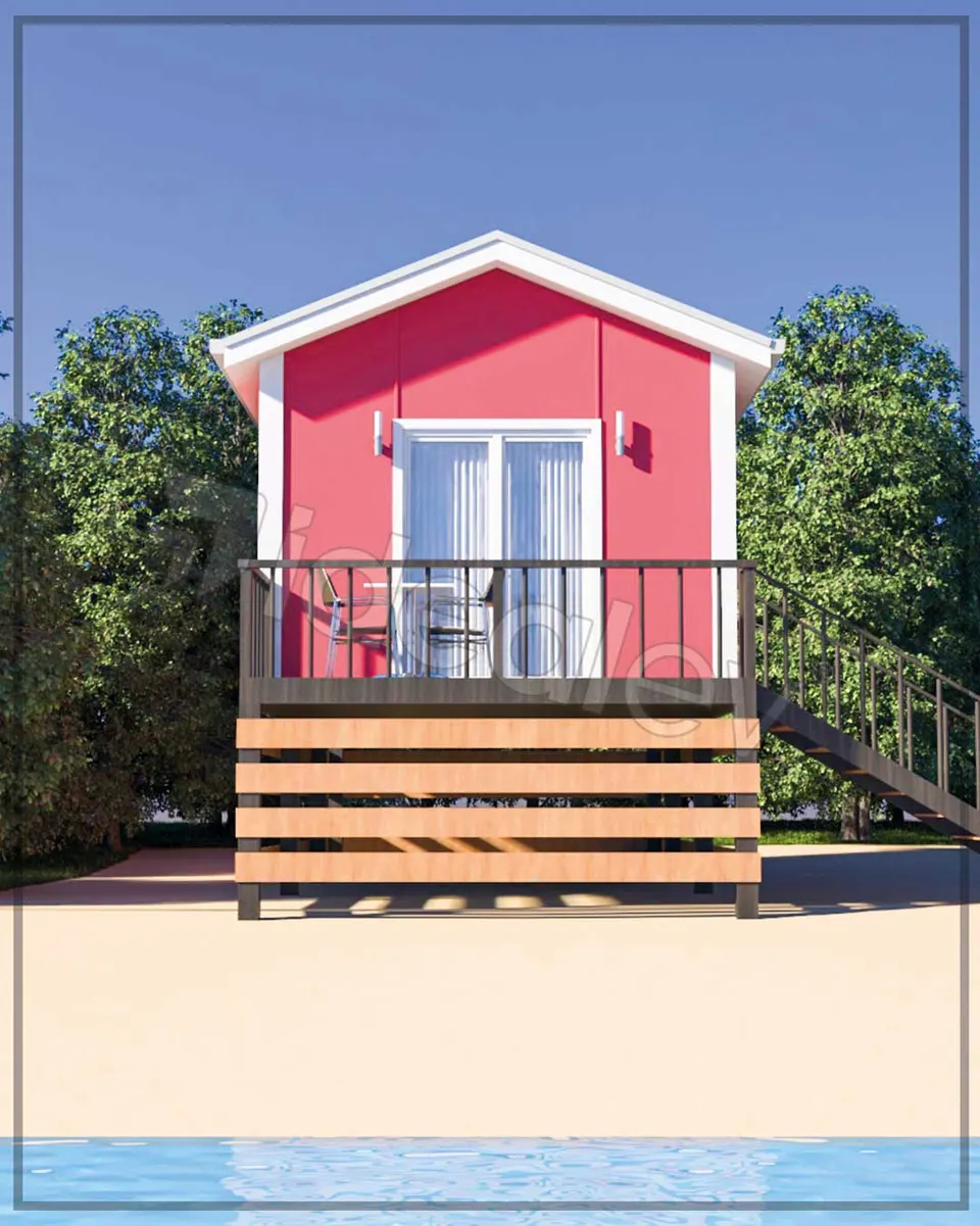 Montažna kuća Montažna kuća IMPT0330, 33 m², Idealmod