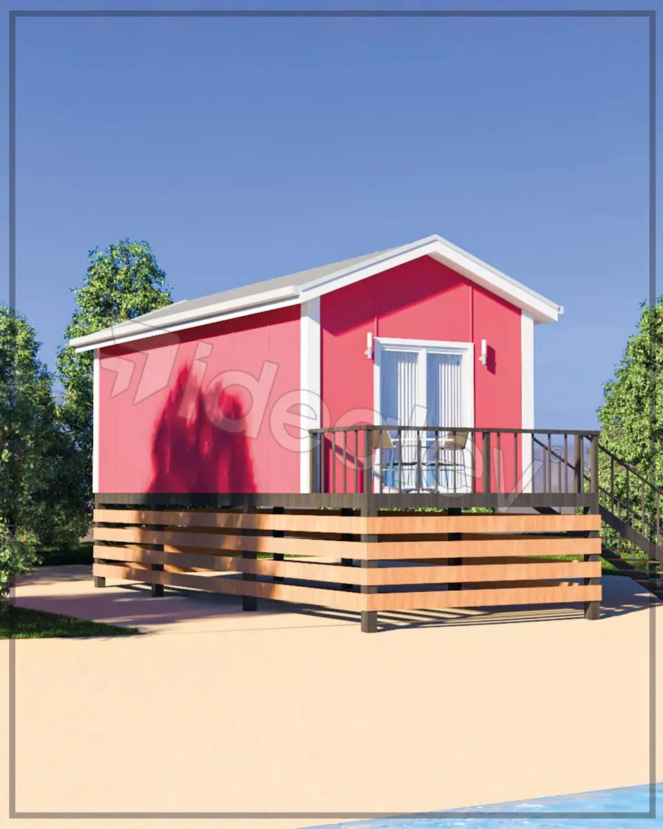 Montažna kuća Montažna kuća IMPT0330, 33 m², Idealmod