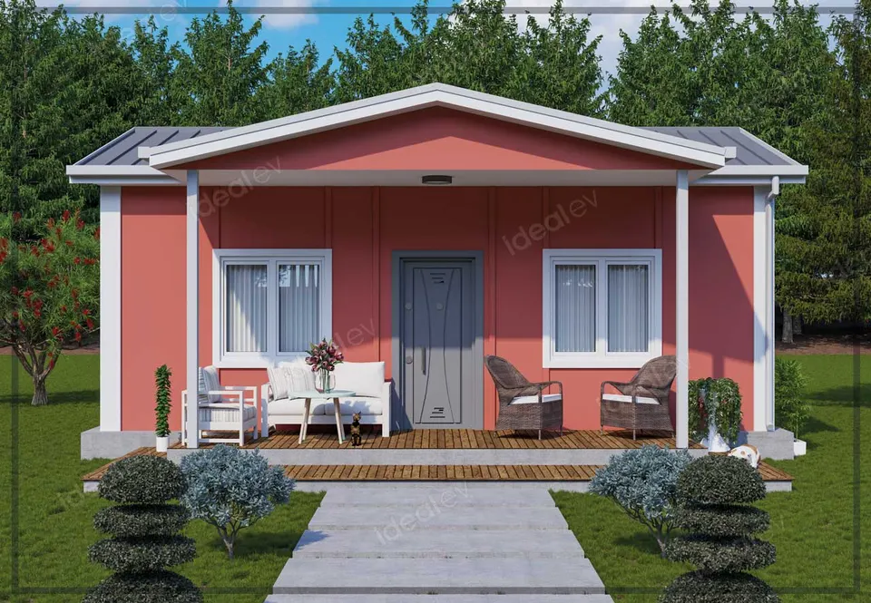 Montažna kuća Montažna kuća IMPT0470, 47 m², Idealmod