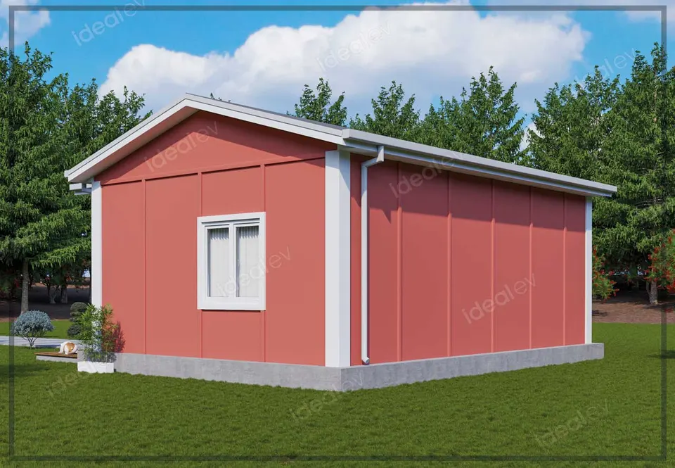 Montažna kuća Montažna kuća IMPT0470, 47 m², Idealmod