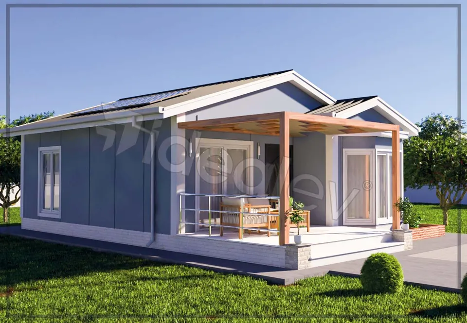 Montažna kuća Montažna kuća IMPT0590, 59 m², Idealmod