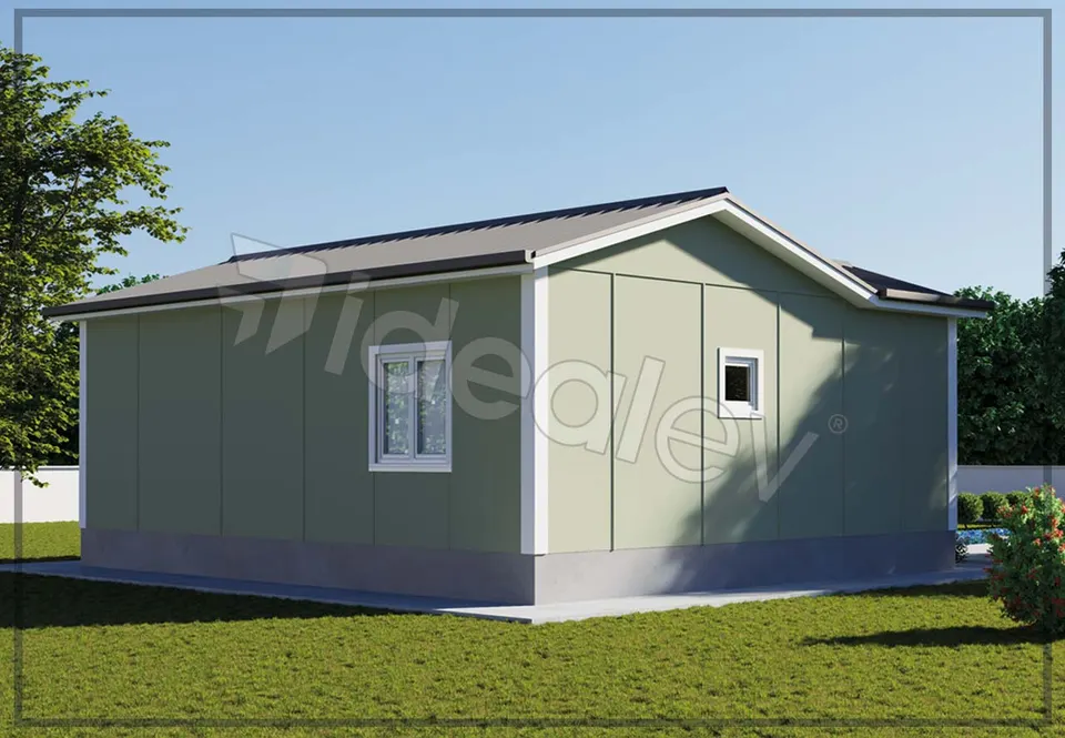 Montažna kuća Montažna kuća IMPT0690, 69 m², Idealmod