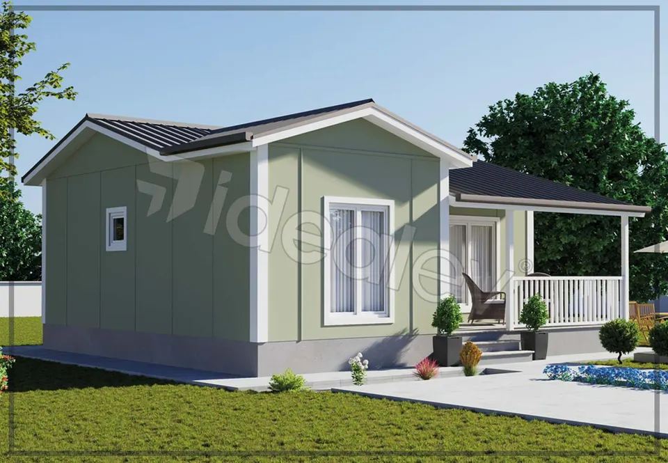 Montažna kuća Montažna kuća IMPT0691, 69 m², Idealmod