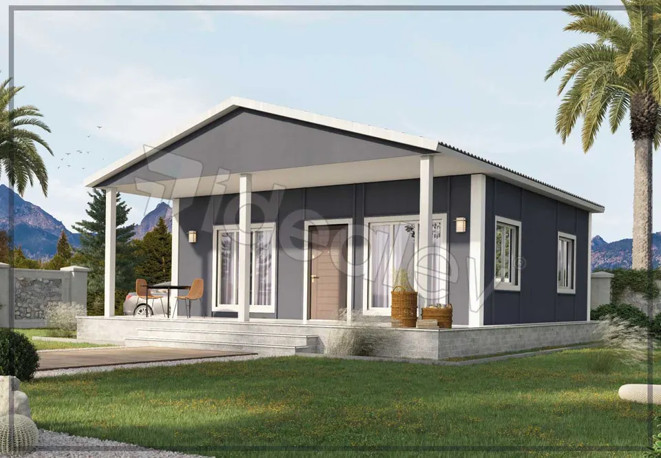 Montažna kuća Montažna kuća IMPT0700, 70 m², Idealmod