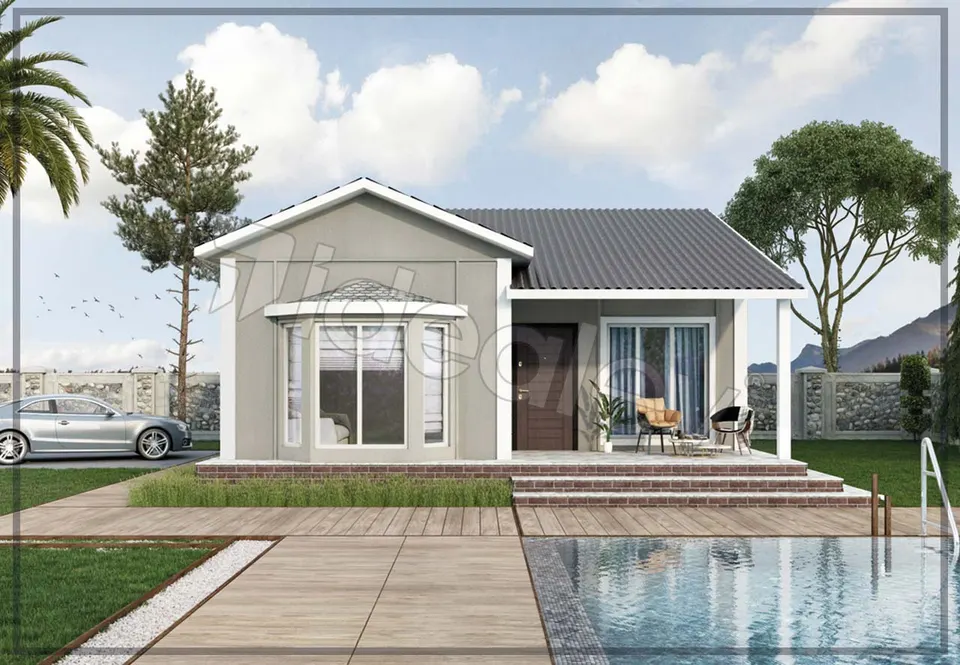 Montažna kuća Montažna kuća IMPT0740, 74 m², Idealmod