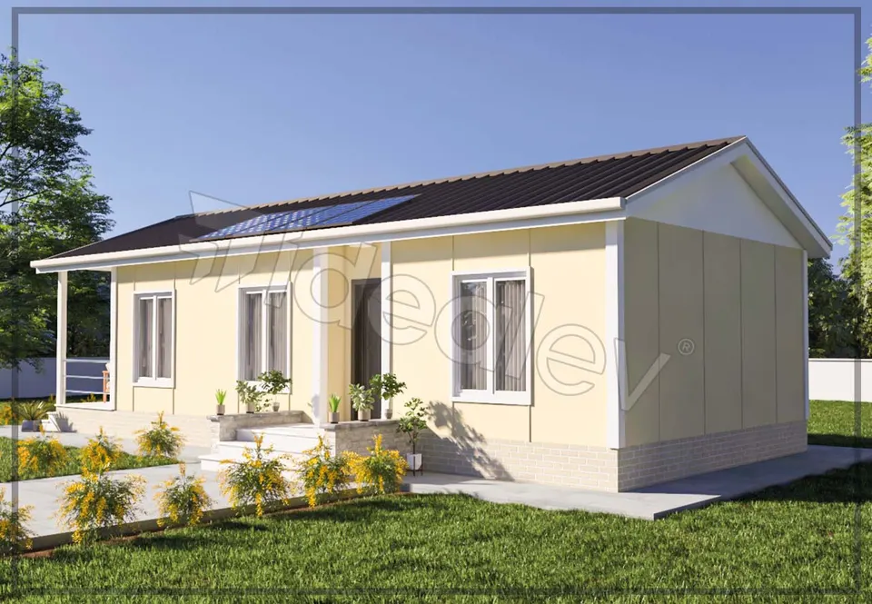 Montažna kuća Montažna kuća IMPT0780, 78 m², Idealmod
