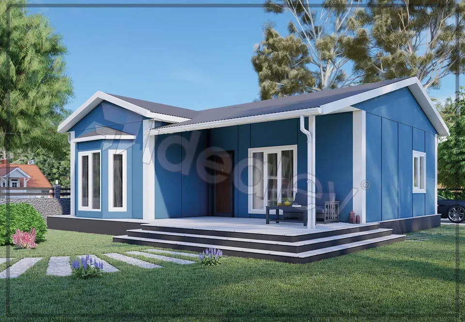 Montažna kuća Montažna kuća IMPT0810, 81 m², Idealmod