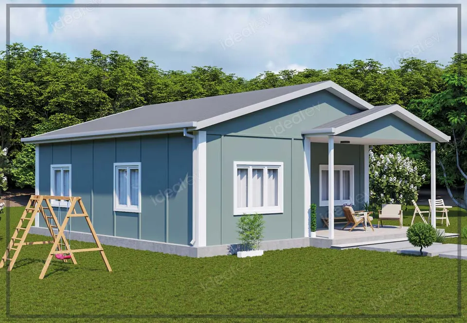 Montažna kuća Montažna kuća IMPT0840, 84 m², Idealmod