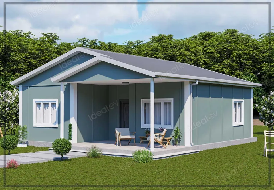 Montažna kuća Montažna kuća IMPT0840, 84 m², Idealmod