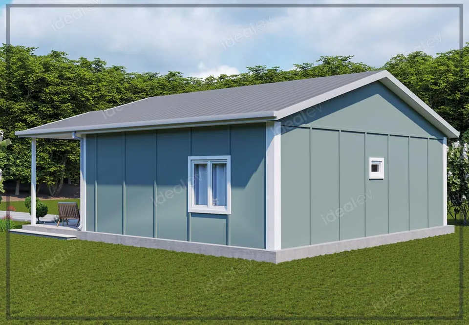 Montažna kuća Montažna kuća IMPT0840, 84 m², Idealmod