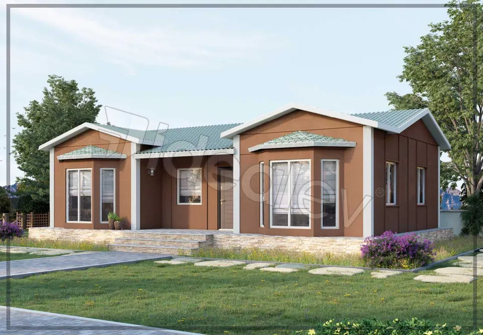 Montažna kuća Montažna kuća IMPT0850, 85 m², Idealmod
