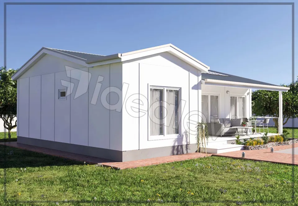 Montažna kuća Montažna kuća IMPT0900, 90 m², Idealmod