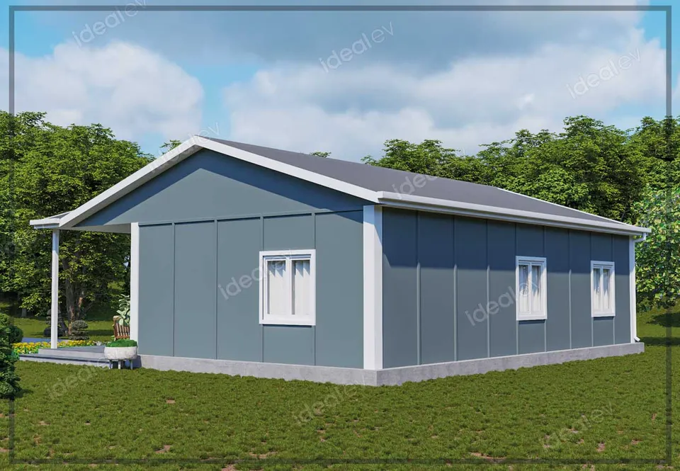 Montažna kuća Montažna kuća IMPT1000, 100 m², Idealmod